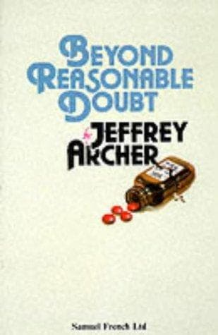 Tapa de Beyond Reasonable Doubt (Acting Edition)
