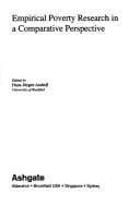 Tapa de Empirical poverty research in a comparative perspective