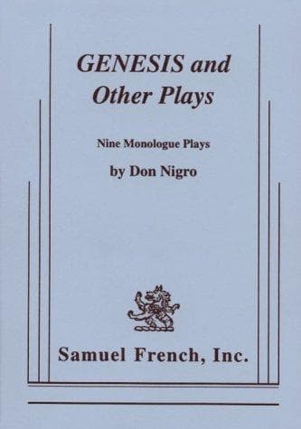 Tapa de Genesis and other plays