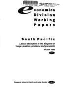 Tapa de Labour absorption in the Kingdom of Tonga
