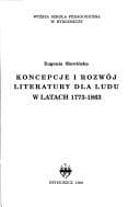 Tapa de Koncepcje i rozwój literatury dla ludu w latach 1773-1863