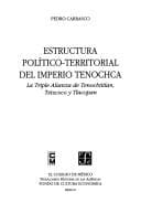 Tapa de Estructura político territorial del Imperio tenochca