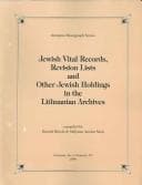 Tapa de Jewish vital records, revision lists and other Jewish holdings in the Lithuanian archives