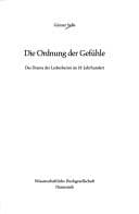Tapa de Die Ordnung der Gefühle