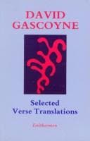 Tapa de Selected verse translations