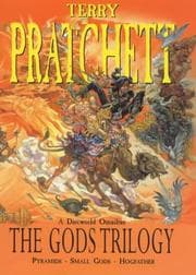 Tapa de Gods Trilogy Discworld Omnibus