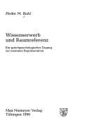 Tapa de Wissenserwerb und Raumreferenz