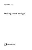 Tapa de Waiting in the twilight
