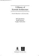 Tapa de A history of Scottish architecture