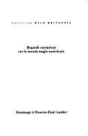 Tapa de Regards Europeens sur le monde Anglo-Americain