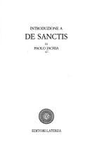 Tapa de Introduzione a De Sanctis