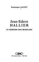 Tapa de Jean-Edern Hallier, le dernier des Mohicans