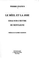Tapa de Le réel et la joie
