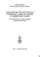 Tapa de Giovanni Matteo Bottigella