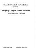 Tapa de Analyzing complex societal problems