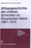 Tapa de Alltagsgeschichte der unteren Schichten im russischen Reich (1861-1914)