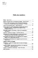 Tapa de Philosophie du langage et informatique
