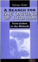 Tapa de A search for the origins of Judaism