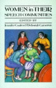 Tapa de Women in Their Speech Communities (Studies in Language & Linguistics)