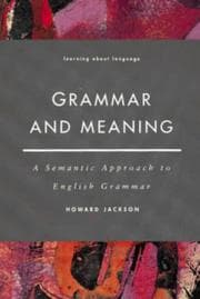 Tapa de Grammar and meaning