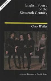 Tapa de English poetry of the sixteenth century