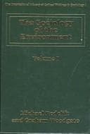 Tapa de The sociology of the environment