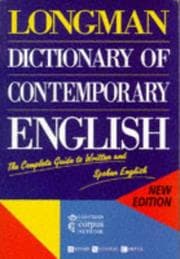 Tapa de Longman Dictionary of Contemporary English (LDOC)