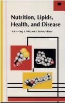 Tapa de Nutrition, lipids, health, and disease