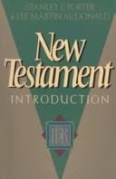 Tapa de New Testament introduction