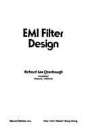 Tapa de EMI filter design