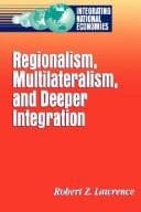 Tapa de Regionalism, multilateralism, and deeper integration