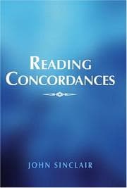 Tapa de Reading concordances
