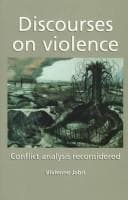 Tapa de Discourses on violence
