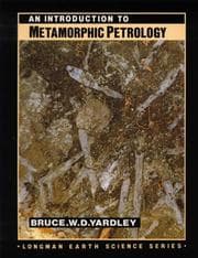Tapa de An introduction to metamorphic petrology