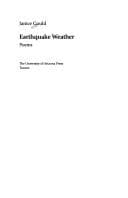Tapa de Earthquake weather