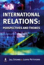 Tapa de International relations