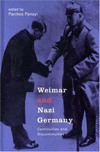 Tapa de Weimar and Nazi Germany