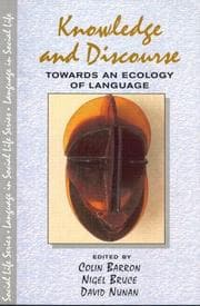 Tapa de Knowledge and discourse