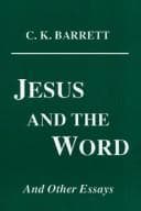 Tapa de Jesus and the Word and other essays