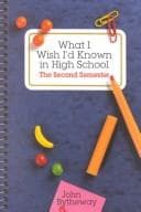 Tapa de What I wish I'd known in high school