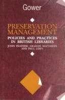 Tapa de Preservation management