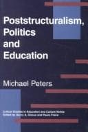 Tapa de Poststructuralism, politics, and education