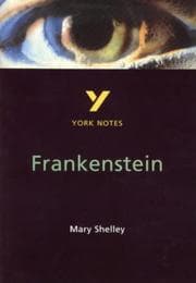 Tapa de York Notes on Mary Shelley's "Frankenstein"