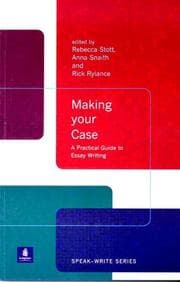 Tapa de Making Your Case