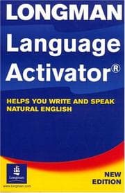 Tapa de Longman Language Activator
