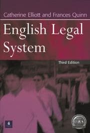 Tapa de English legal system