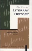 Tapa de The uses of literary history