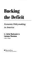 Tapa de Bucking the deficit