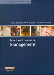 Tapa de Food and Beverage Management