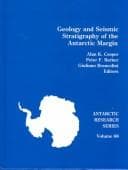 Tapa de Geology and seismic stratigraphy of the Antarctic margin